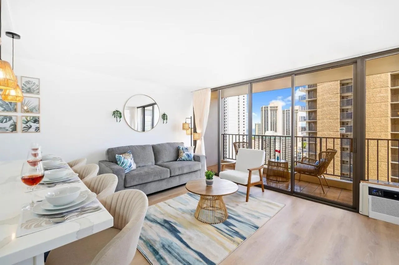 Apartment Gorgeous Condo With Ocean View, Near Beach, Free Parking Honolulu