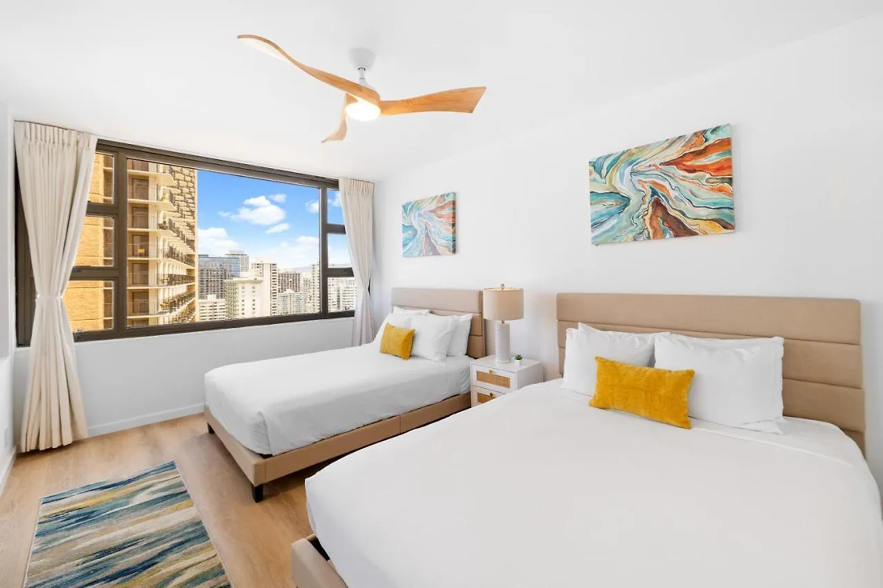 Gorgeous Condo With Ocean View, Near Beach, Free Parking Honolulu United States