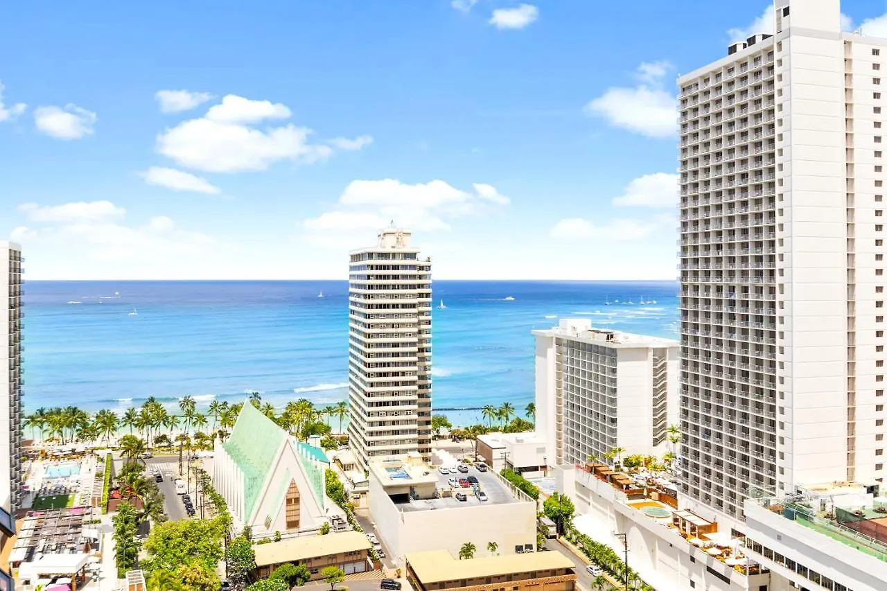 Gorgeous Condo With Ocean View, Near Beach, Free Parking Honolulu 0*,