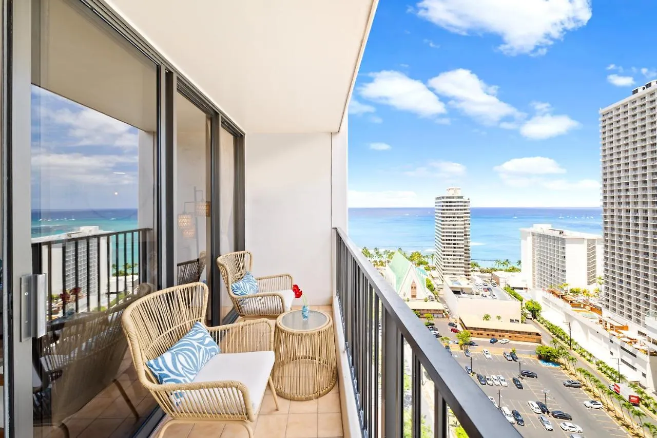 Gorgeous Condo With Ocean View, Near Beach, Free Parking Honolulu Stany Zjednoczone Ameryki