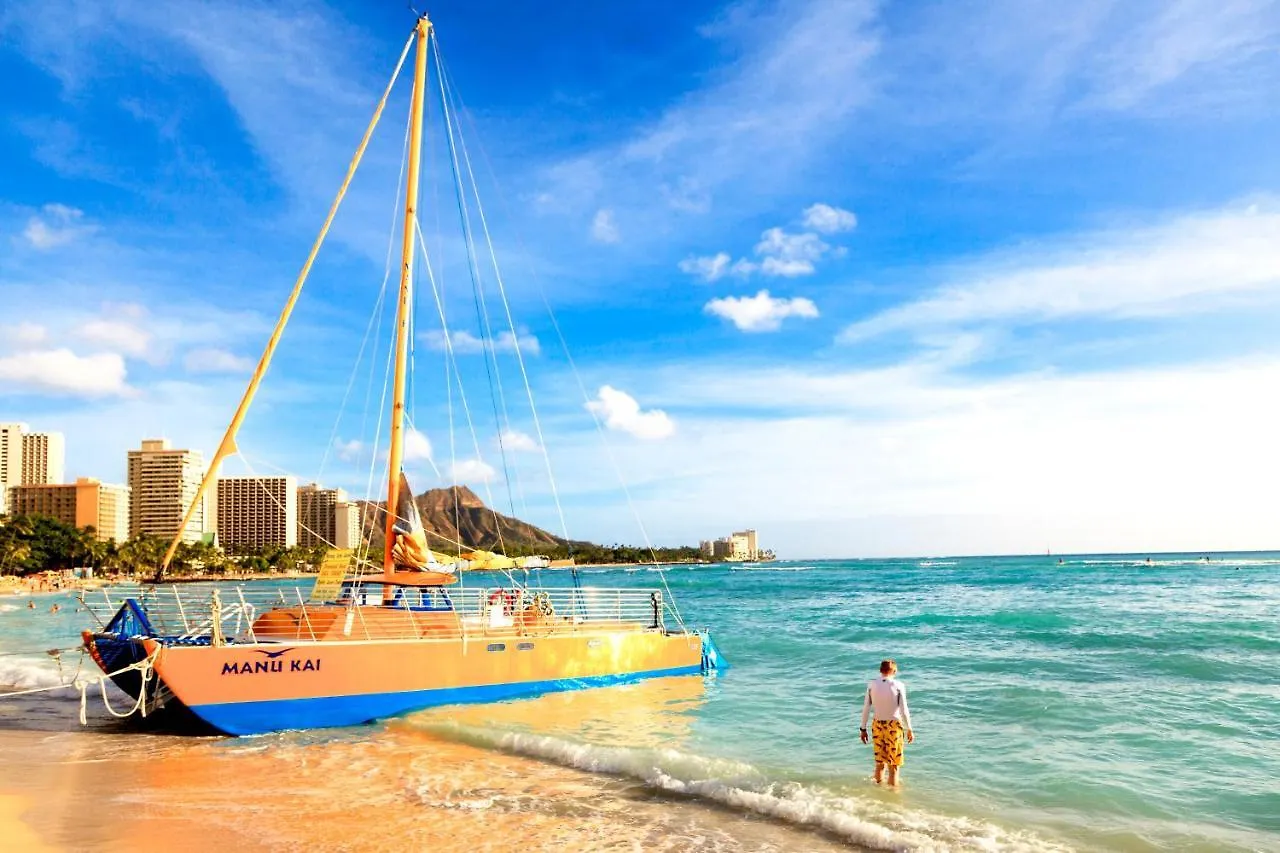 Apartament Gorgeous Condo With Ocean View, Near Beach, Free Parking Honolulu Stany Zjednoczone Ameryki